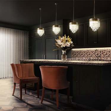 BEGONIA Dining Chair, NAICCA Pendant Light